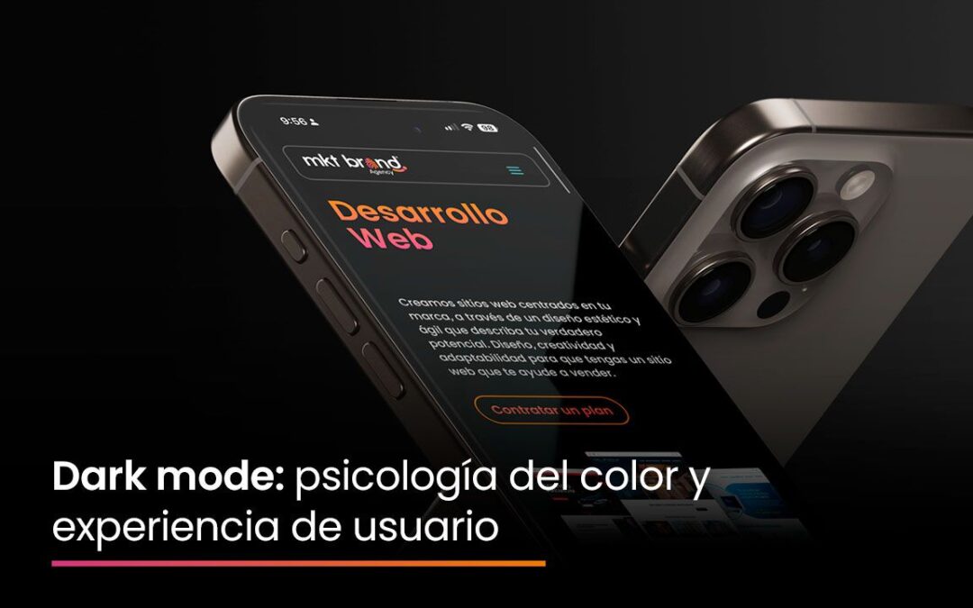 Dark mode: psicología del color y experiencia de usuario